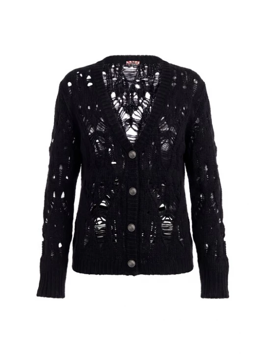 Foto van product myMo ROCKS Gebreid vest zwart