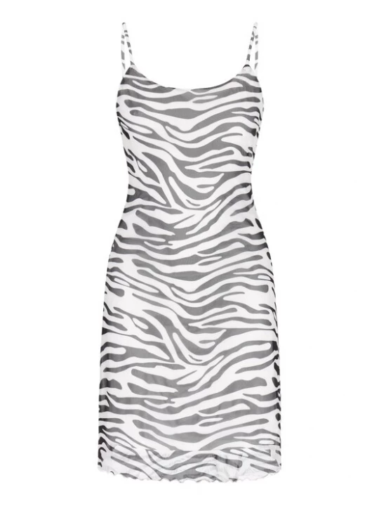 Foto van product myMo ROCKS Jurk 'Fashion Look' zwart / wit