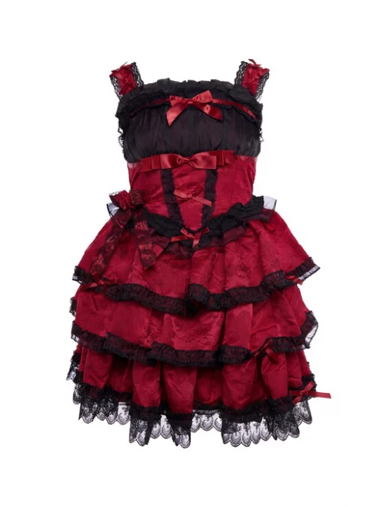 Foto van product myMo ROCKS Jurk rood / zwart