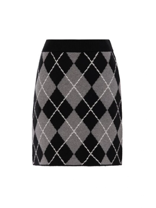 Foto van product myMo ROCKS Rok grijs / zwart / wit