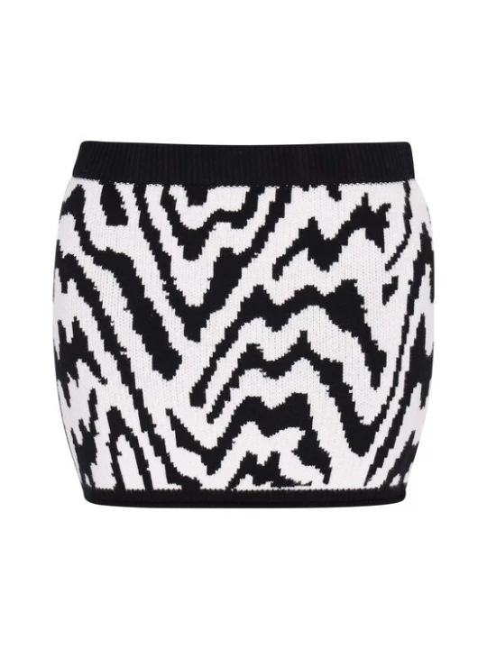 Foto van product myMo ROCKS Rok zwart / wit