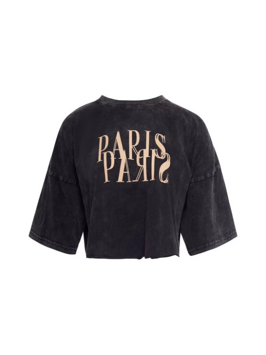 Foto van product myMo ROCKS Shirt beige / zwart