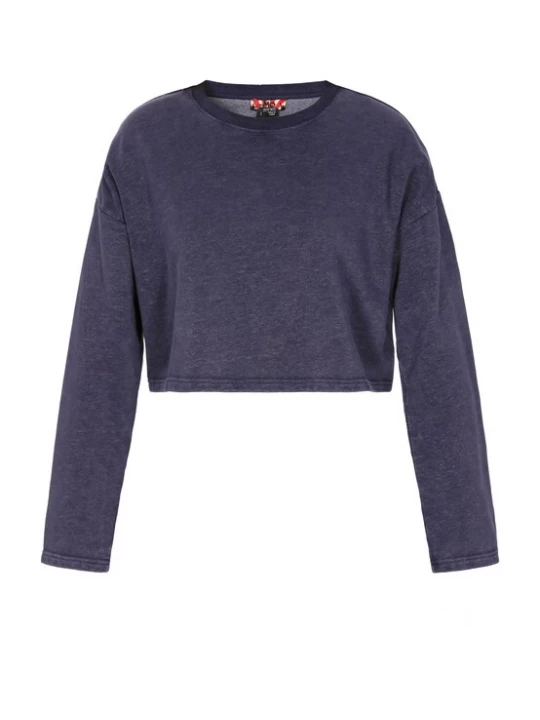 Foto van product myMo ROCKS Sweatshirt blauw gemêleerd