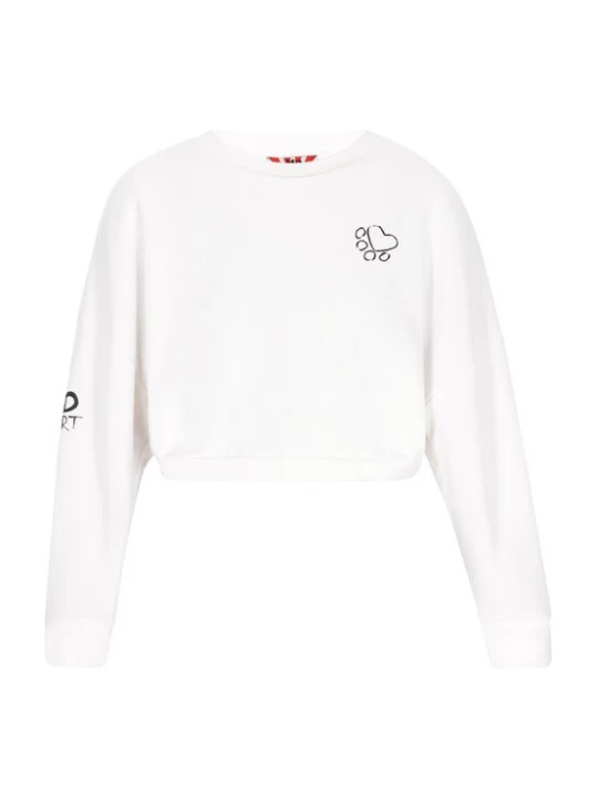 Foto van product myMo ROCKS Sweatshirt 'Comfy' zwart / wit