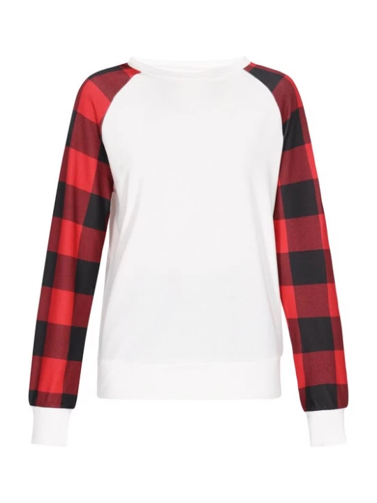 Foto van product myMo ROCKS Sweatshirt lichtrood / zwart / wit