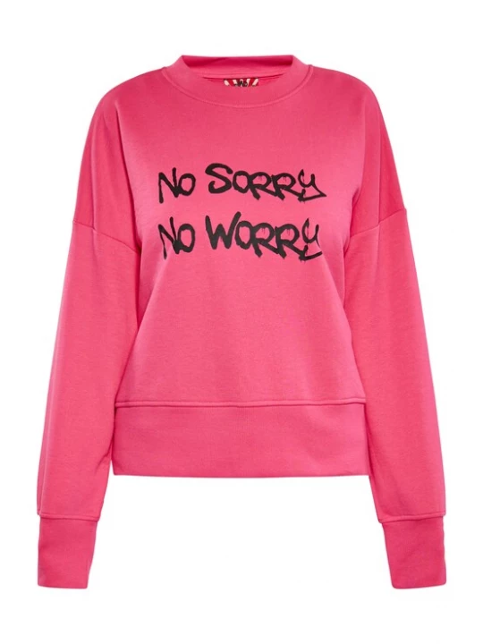 Foto van product myMo ROCKS Sweatshirt pink / zwart