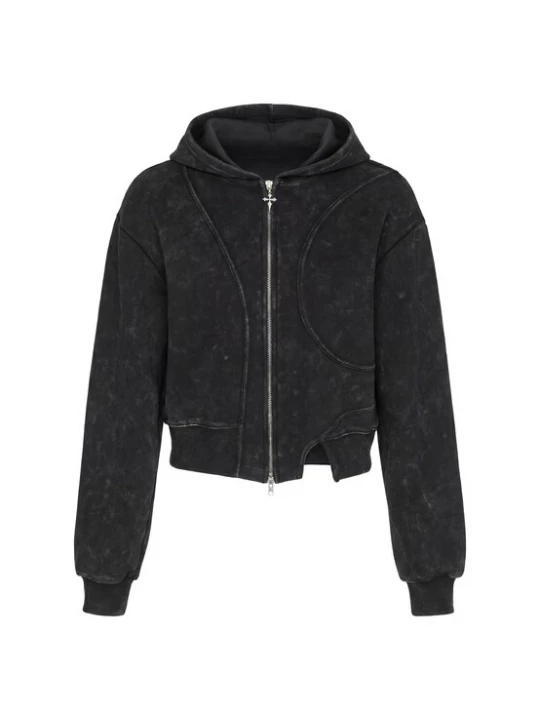 Foto van product myMo ROCKS Sweatvest black denim