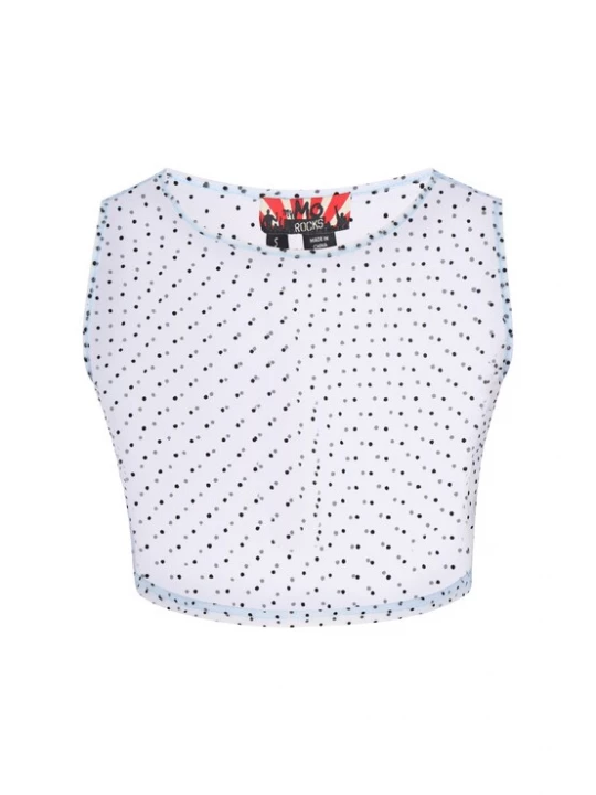 Foto van product myMo ROCKS Top lichtblauw / zwart