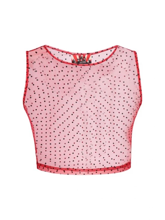 Foto van product myMo ROCKS Top rood / zwart
