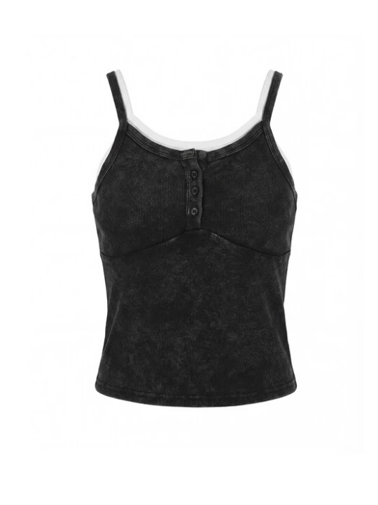 Foto van product myMo ROCKS Top zwart / wit