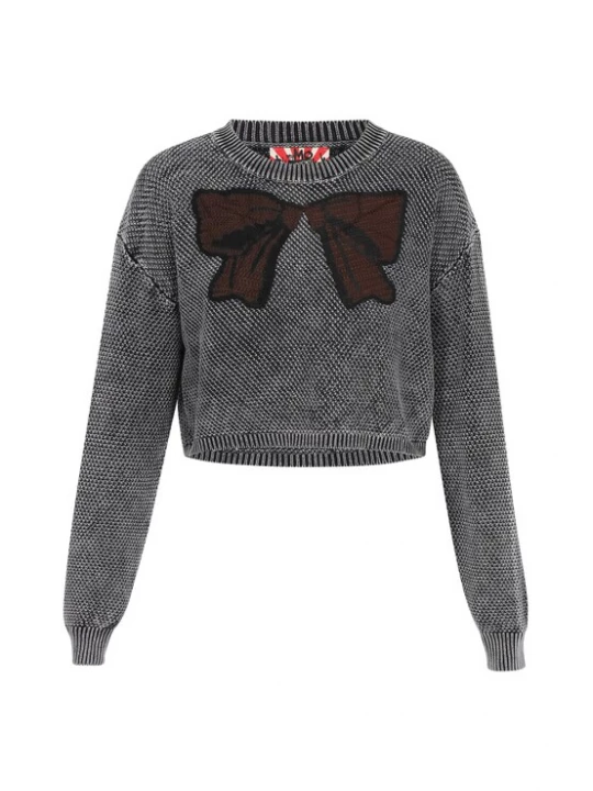 Foto van product myMo ROCKS Trui bruin / zwart / wit
