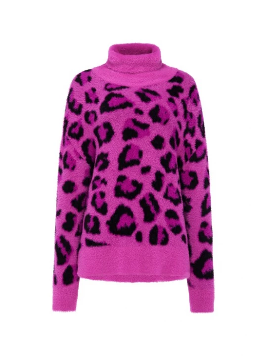 Foto van product myMo ROCKS Trui fuchsia / zwart