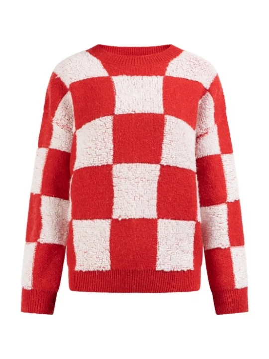 Foto van product myMo ROCKS Trui lichtroze / rood