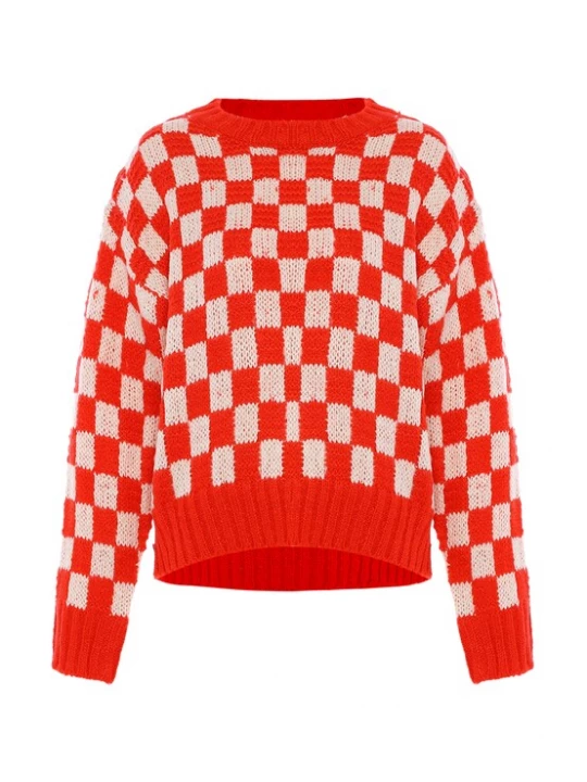 Foto van product myMo ROCKS Trui rood / wit