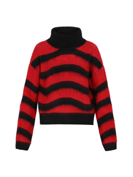 Foto van product myMo ROCKS Trui rood / zwart