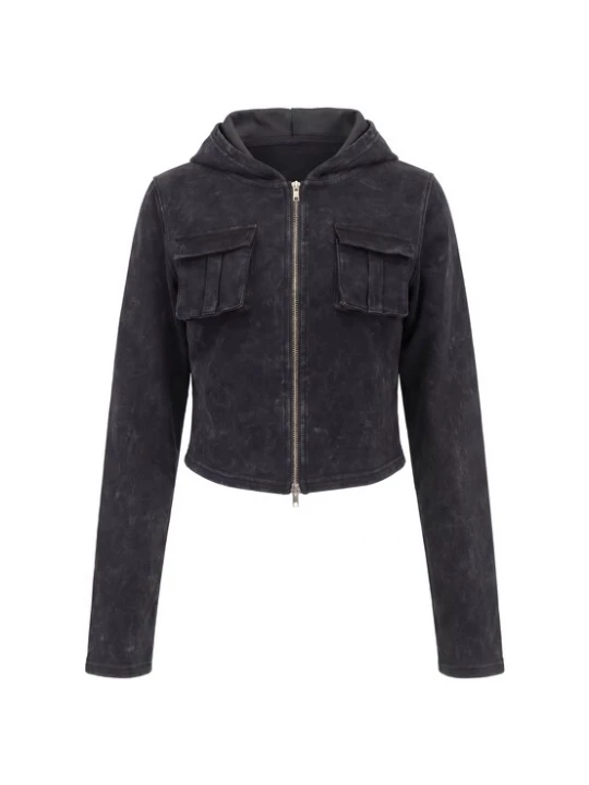 Foto van product myMo ROCKS Tussenjas black denim