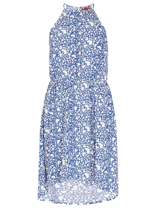 Foto van product myMo ROCKS Zomerjurk blauw / natuurwit
