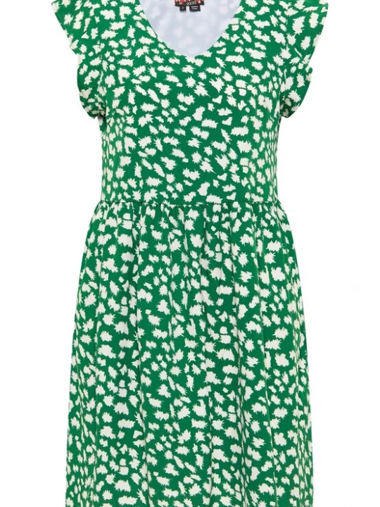Foto van product myMo ROCKS Zomerjurk groen / wit
