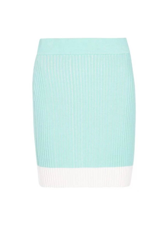 Foto van product MYMO Rok 'Young Fashion' mintgroen / wit