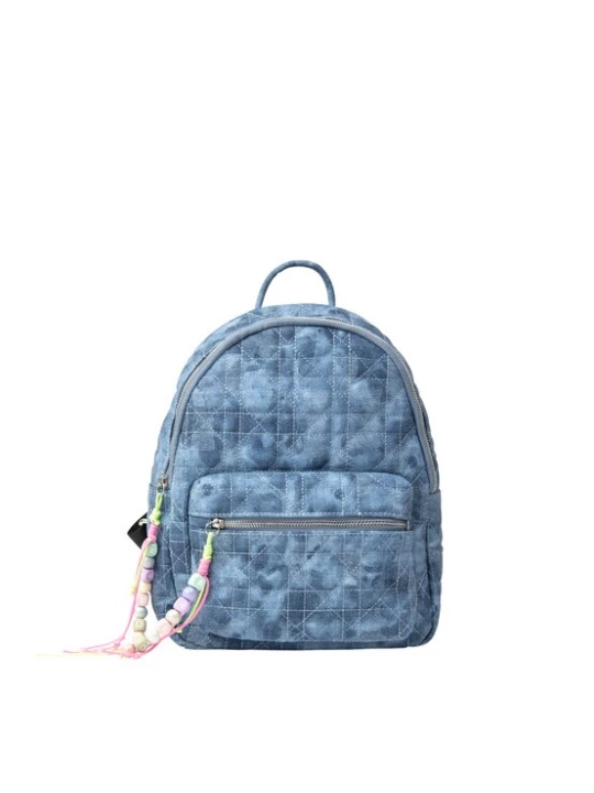 Foto van product MYMO Rugzak duifblauw / lichtblauw / lichtgroen / lichtroze