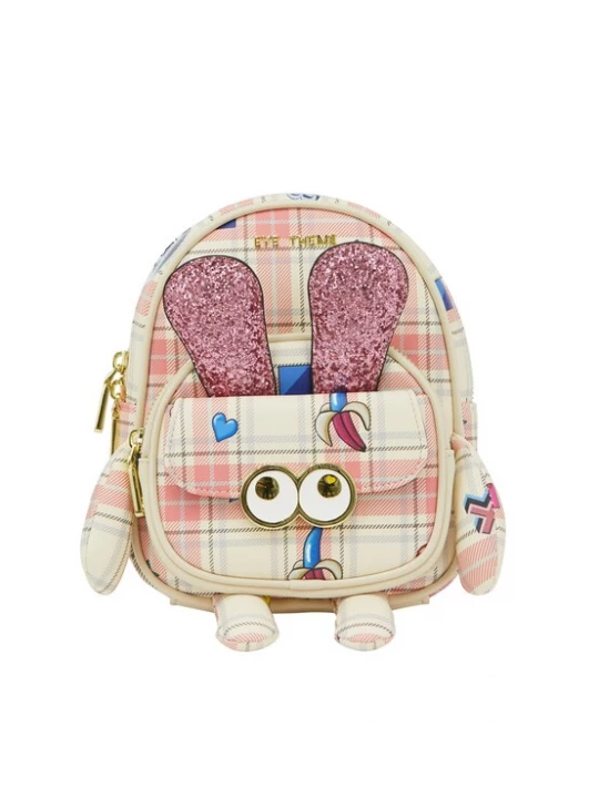 Foto van product MYMO Rugzak 'Pop Eyetheme' beige / pink