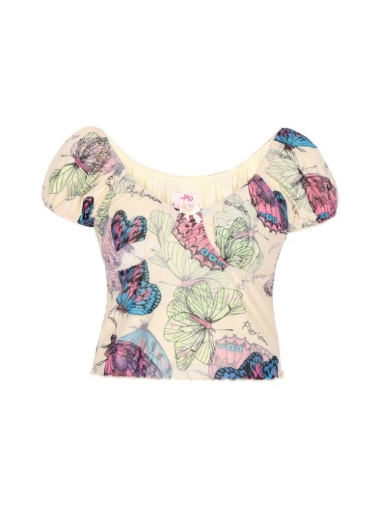 Foto van product MYMO Shirt beige / gemengde kleuren