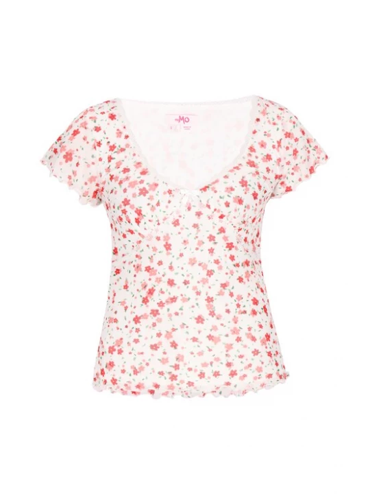 Foto van product MYMO Shirt groen / rood / offwhite