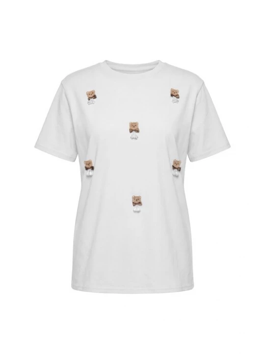 Foto van product MYMO Shirt 'Pop' brokaat / wit