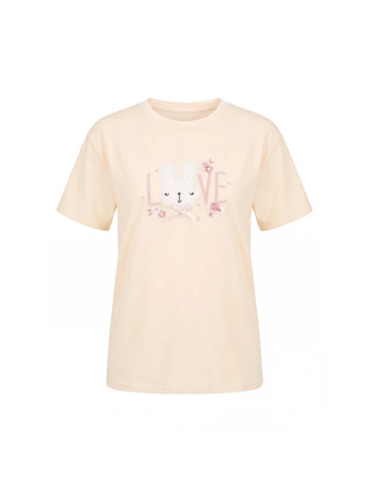 Foto van product MYMO Shirt 'Pop' crème / lichtroze / wit