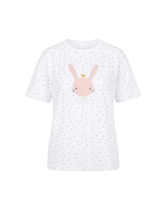 Foto van product MYMO Shirt 'Pop' goudgeel / rosa / zwart / wit