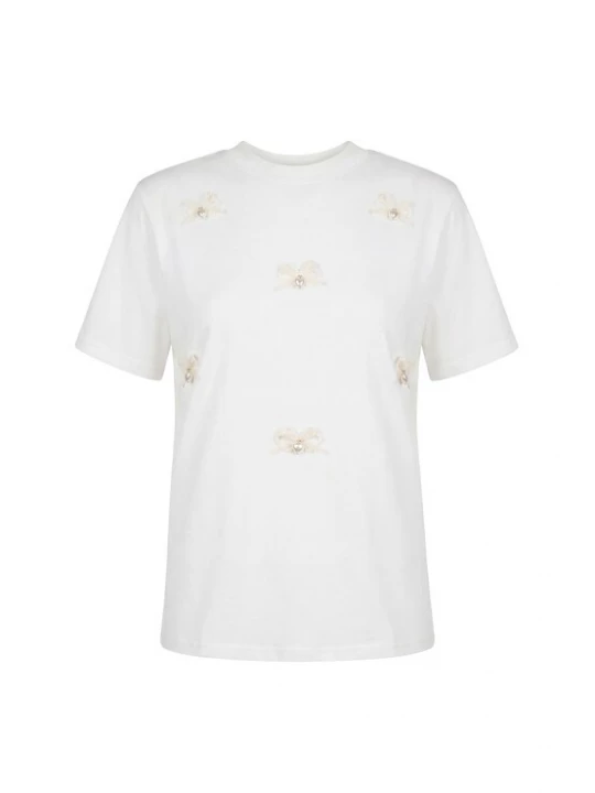 Foto van product MYMO Shirt 'Pop' lichtbeige / wit