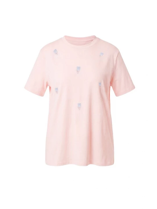 Foto van product MYMO Shirt 'Pop' lichtblauw / pink
