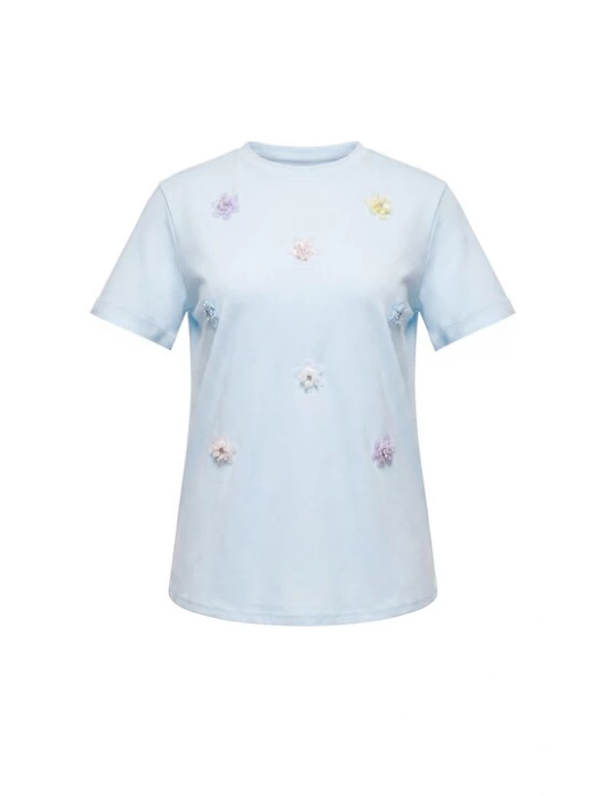 Foto van product MYMO Shirt 'Pop' pastelblauw