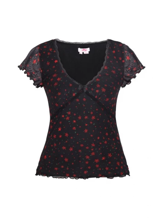 Foto van product MYMO Shirt rood / zwart