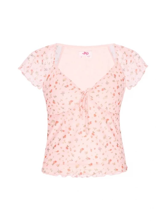 Foto van product MYMO Shirt 'Young Fashion' blauw / groen / oranje / rosé