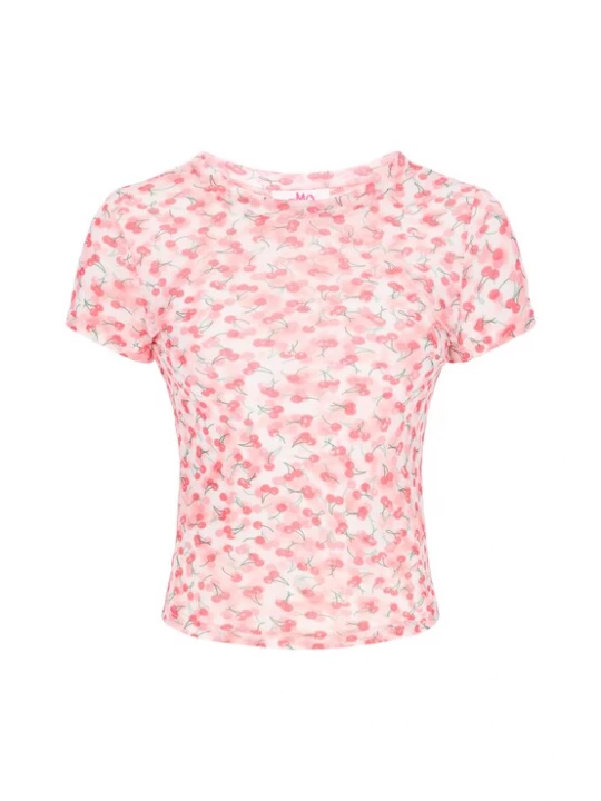 Foto van product MYMO Shirt 'Young Fashion' groen / rosa / wit