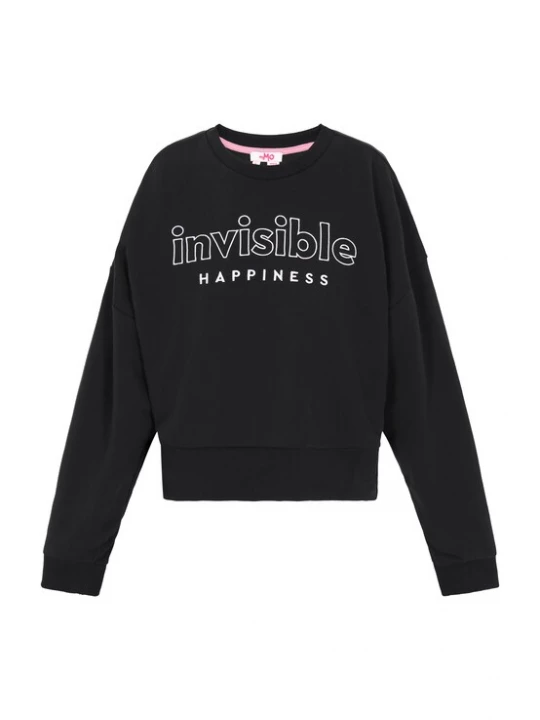 Foto van product MYMO Sweatshirt 'Back To School' beige / zwart