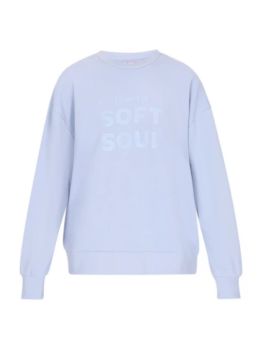 Foto van product MYMO Sweatshirt 'Back To School' lichtblauw
