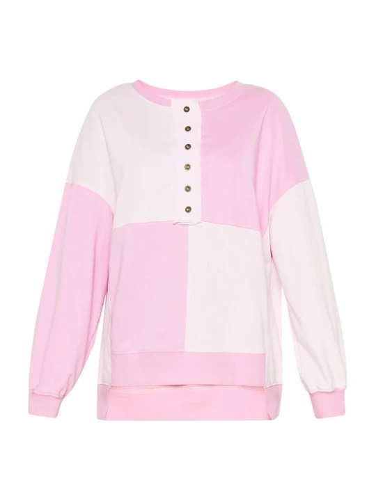 Foto van product MYMO Sweatshirt 'Back To School' pink / lichtroze
