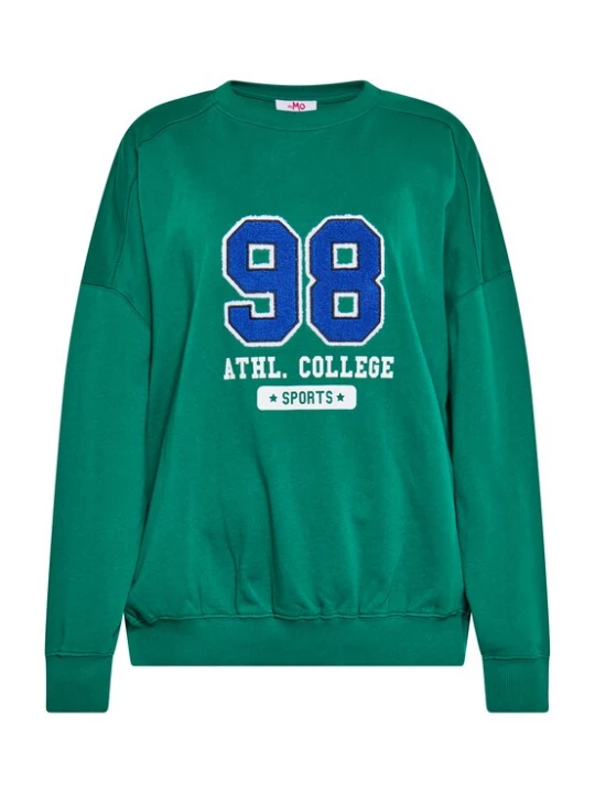 Foto van product MYMO Sweatshirt blauw / donkergroen / wit