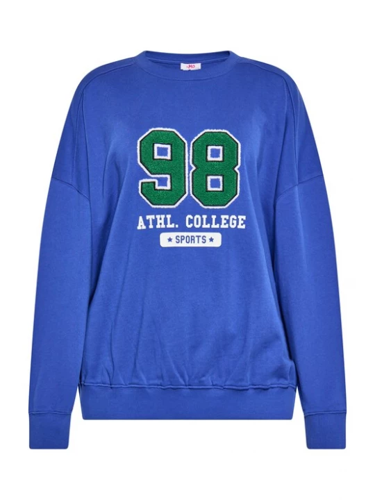Foto van product MYMO Sweatshirt blauw / groen / wit