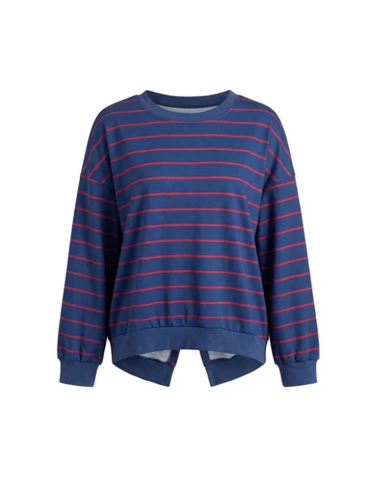 Foto van product MYMO Sweatshirt blauw / rood