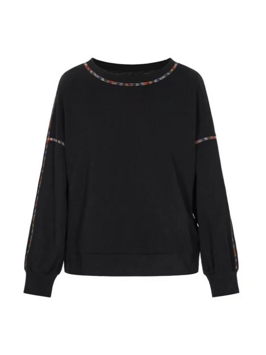 Foto van product MYMO Sweatshirt blauw / rood / zwart / wit
