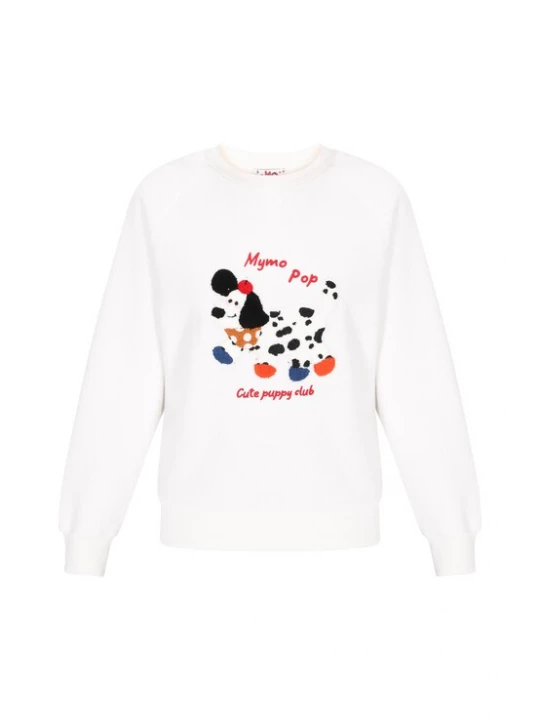Foto van product MYMO Sweatshirt bruin / rood / zwart / wit