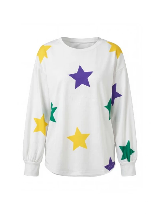 Foto van product MYMO Sweatshirt gemengde kleuren / wit