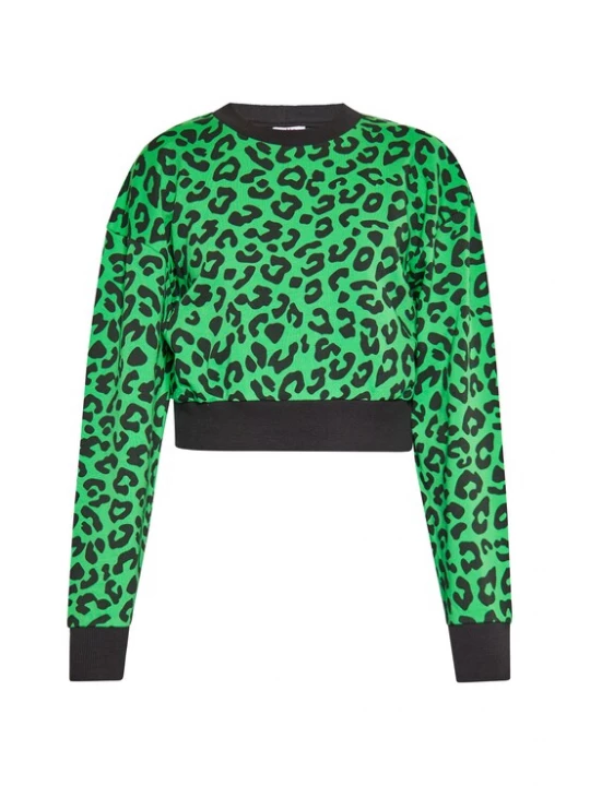 Foto van product MYMO Sweatshirt grasgroen / zwart