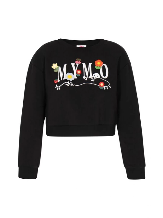 Foto van product MYMO Sweatshirt groen / rood / zwart / wit