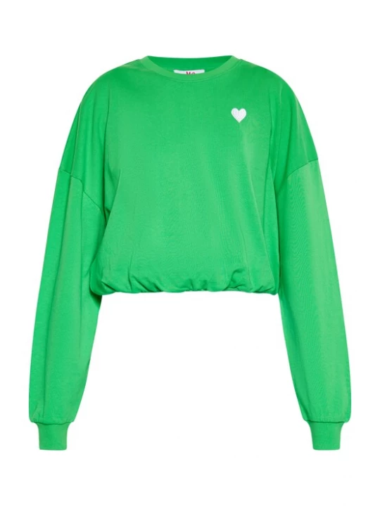 Foto van product MYMO Sweatshirt groen / wit