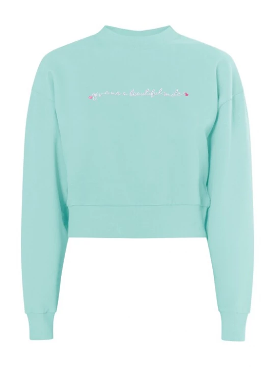 Foto van product MYMO Sweatshirt 'Keepsudry' aqua