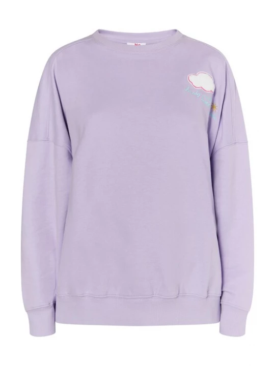 Foto van product MYMO Sweatshirt 'Keepsudry' geel / pastellila / pink / wit
